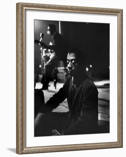 American Author James Baldwin-Carl Mydans-Framed Premium Photographic Print