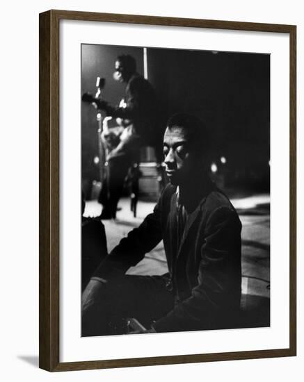 American Author James Baldwin-Carl Mydans-Framed Premium Photographic Print