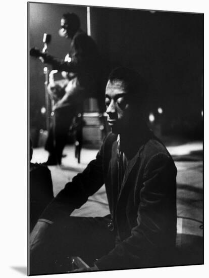 American Author James Baldwin-Carl Mydans-Mounted Premium Photographic Print