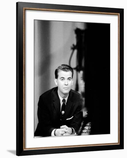 "American Bandstand" Host Dick Clark-null-Framed Premium Photographic Print