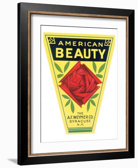 American Beauty-null-Framed Premium Giclee Print