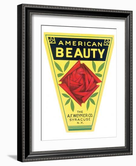 American Beauty-null-Framed Premium Giclee Print