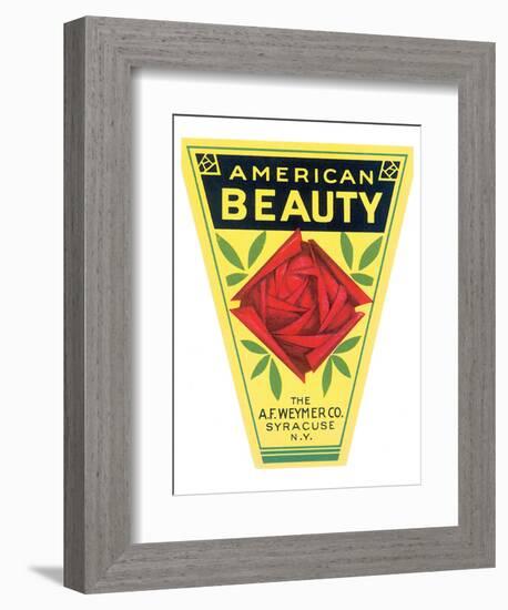 American Beauty-null-Framed Art Print