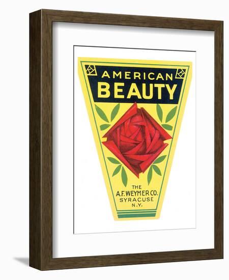 American Beauty-null-Framed Art Print