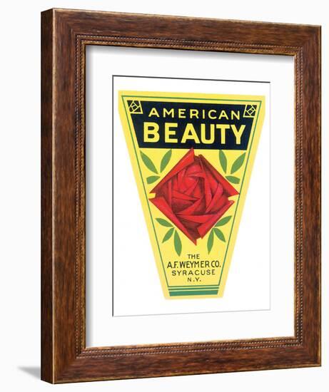 American Beauty-null-Framed Art Print