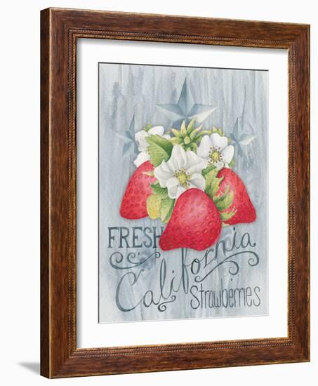 American Berries I-Elyse DeNeige-Framed Art Print