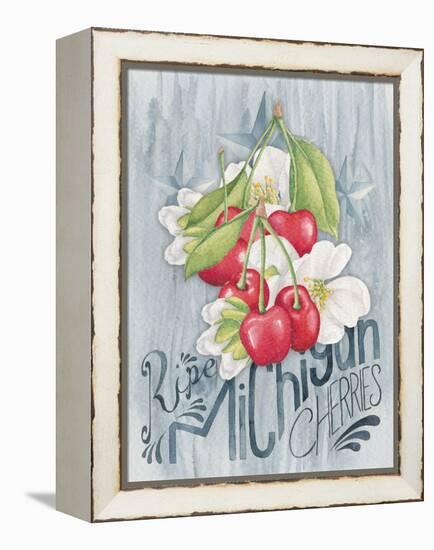 American Berries III-Elyse DeNeige-Framed Stretched Canvas