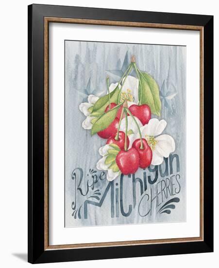 American Berries III-Elyse DeNeige-Framed Art Print