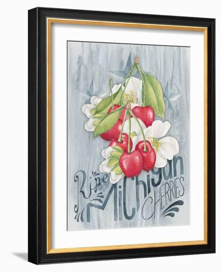 American Berries III-Elyse DeNeige-Framed Art Print