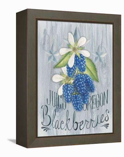 American Berries IV-Elyse DeNeige-Framed Stretched Canvas