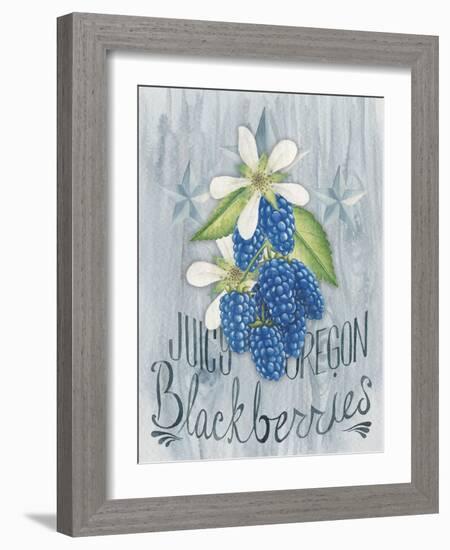American Berries IV-Elyse DeNeige-Framed Art Print