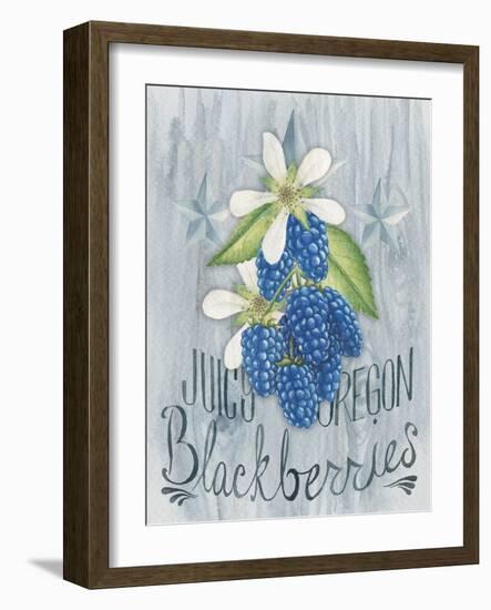 American Berries IV-Elyse DeNeige-Framed Art Print