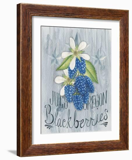 American Berries IV-Elyse DeNeige-Framed Art Print