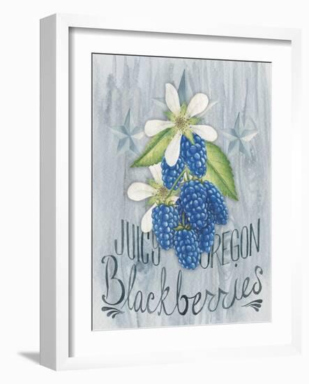 American Berries IV-Elyse DeNeige-Framed Art Print