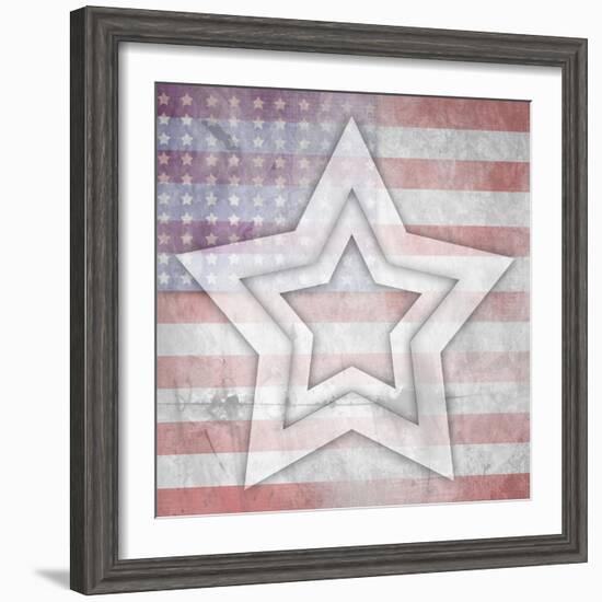 American Born Free Sign Collection V10-LightBoxJournal-Framed Giclee Print