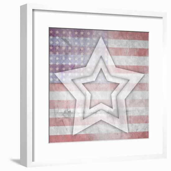 American Born Free Sign Collection V10-LightBoxJournal-Framed Giclee Print