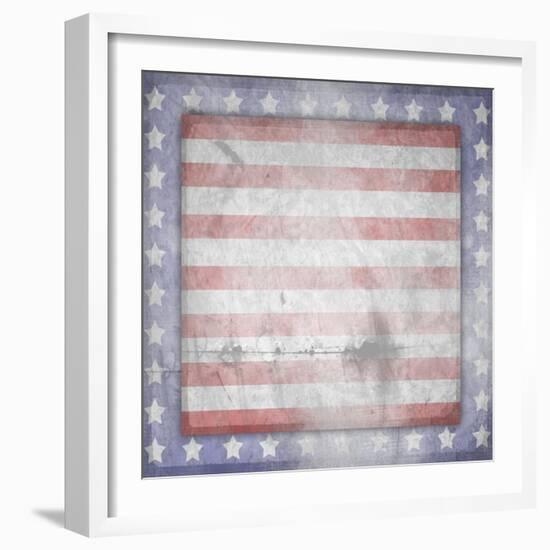 American Born Free Sign Collection V13-LightBoxJournal-Framed Giclee Print