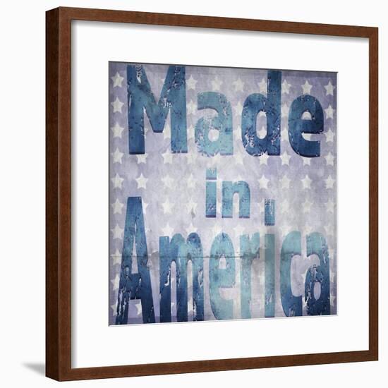 American Born Free Sign Collection V4-LightBoxJournal-Framed Giclee Print