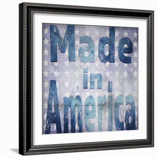 American Born Free Sign Collection V4-LightBoxJournal-Framed Giclee Print