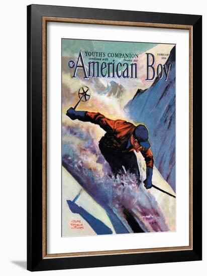 American Boy, February 1939-Edgar Franklin Wittmack-Framed Art Print