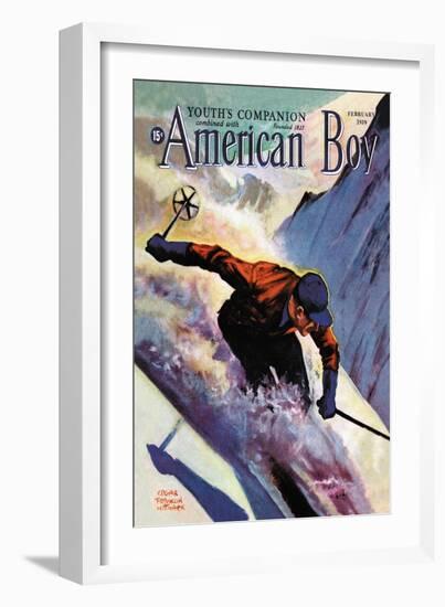 American Boy, February 1939-Edgar Franklin Wittmack-Framed Art Print