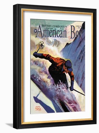 American Boy, February 1939-Edgar Franklin Wittmack-Framed Art Print