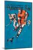 American Boy Hockey Cover-null-Mounted Art Print