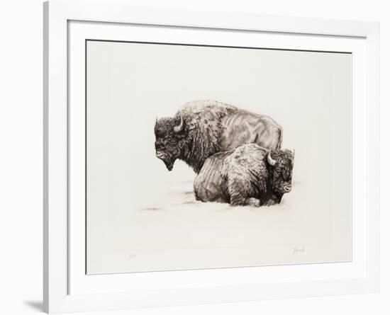 American Buffalo-Joseph Vance-Framed Collectable Print