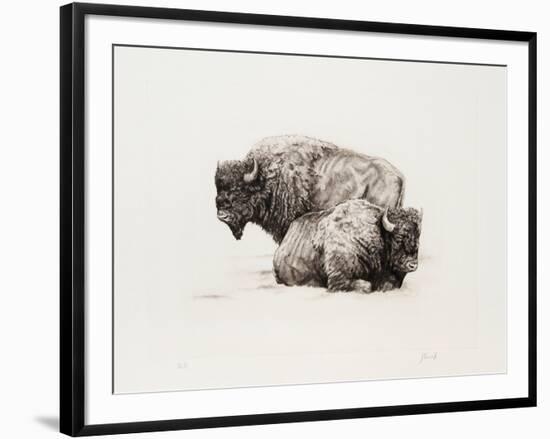 American Buffalo-Joseph Vance-Framed Collectable Print