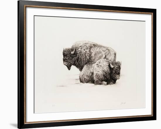 American Buffalo-Joseph Vance-Framed Collectable Print