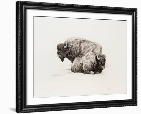 American Buffalo-Joseph Vance-Framed Collectable Print