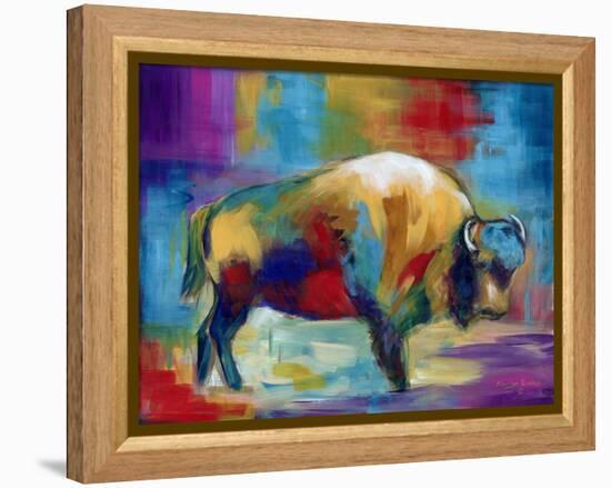 American Buffalo-Marilyn Dunlap-Framed Stretched Canvas