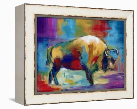 American Buffalo-Marilyn Dunlap-Framed Stretched Canvas