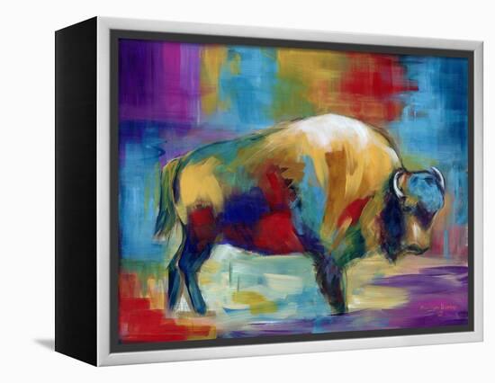 American Buffalo-Marilyn Dunlap-Framed Stretched Canvas