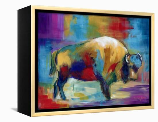 American Buffalo-Marilyn Dunlap-Framed Stretched Canvas