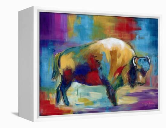 American Buffalo-Marilyn Dunlap-Framed Stretched Canvas