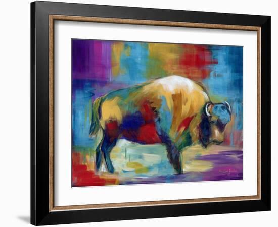 American Buffalo-Marilyn Dunlap-Framed Art Print