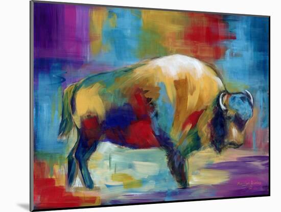 American Buffalo-Marilyn Dunlap-Mounted Art Print