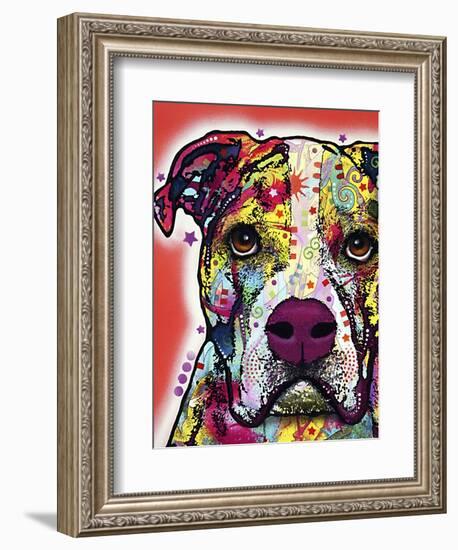 American Bulldog-Dean Russo-Framed Giclee Print