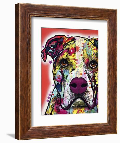 American Bulldog-Dean Russo-Framed Giclee Print