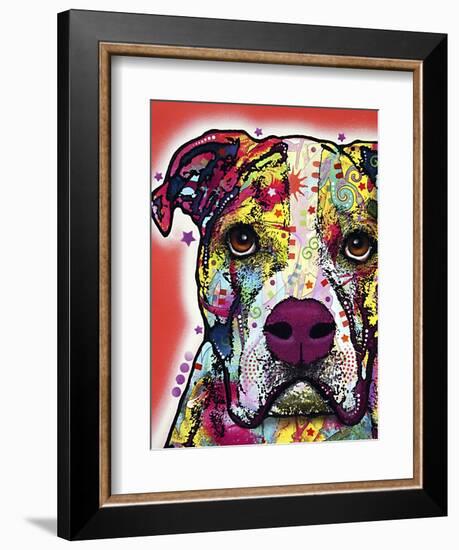 American Bulldog-Dean Russo-Framed Giclee Print