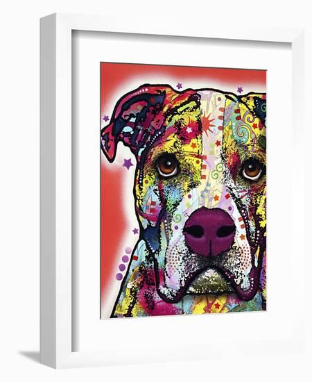 American Bulldog-Dean Russo-Framed Giclee Print