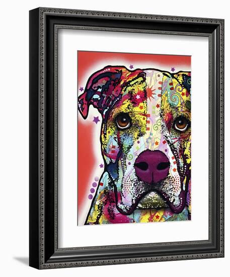 American Bulldog-Dean Russo-Framed Giclee Print