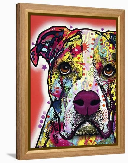 American Bulldog-Dean Russo-Framed Premier Image Canvas