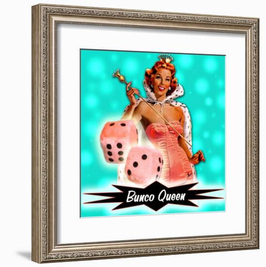 American Bunco Queen-null-Framed Giclee Print