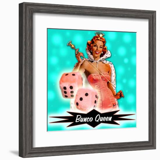 American Bunco Queen-null-Framed Giclee Print