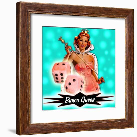 American Bunco Queen-null-Framed Giclee Print