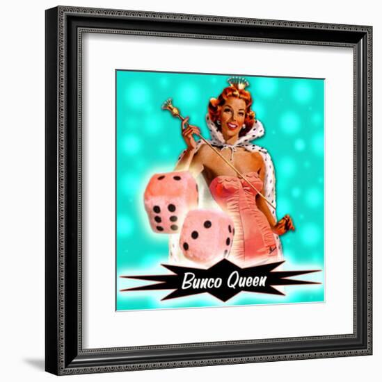 American Bunco Queen-null-Framed Giclee Print