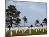 American Cemetery at Omaha Beach, Colleville-Sur-Mer, Normandy, France, Europe-null-Mounted Photographic Print