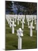 American Cemetery at Omaha Beach, Colleville-Sur-Mer, Normandy, France, Europe-null-Mounted Photographic Print